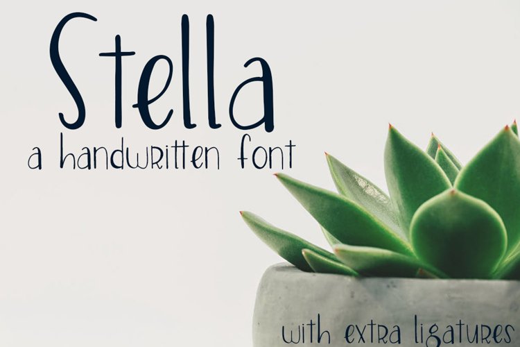 Stella Font example image 1