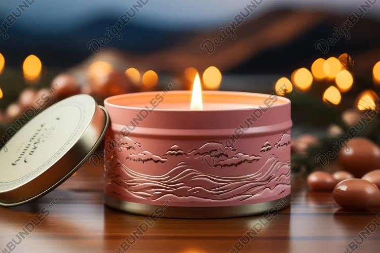Burning Candle Background Wallpaper example image 1