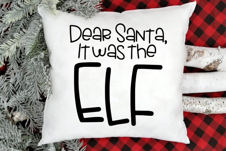 Download Dear Santa Svg Christmas Svg Digital Cut File 1107845 Cut Files Design Bundles