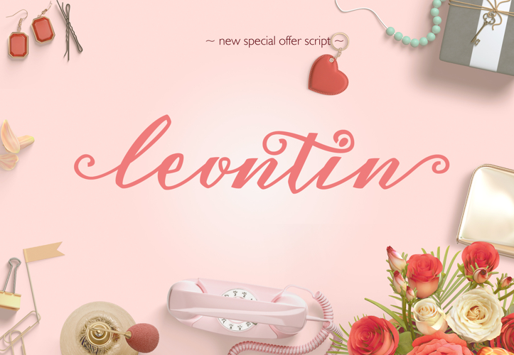 Leontin Script - Free Font of The Week