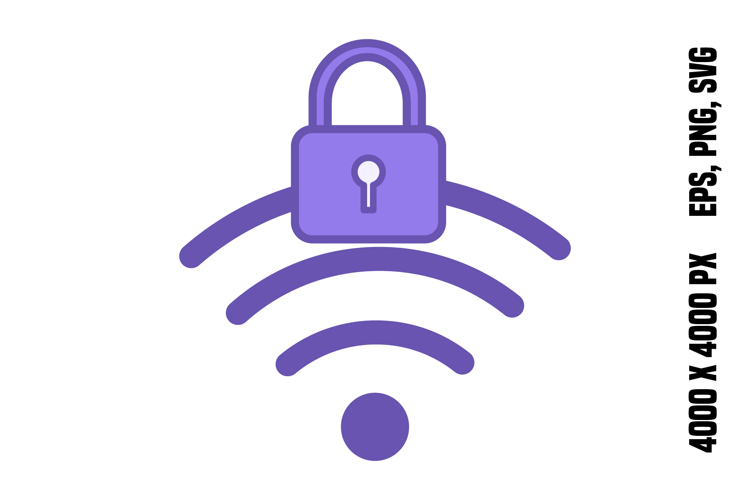 Colored Wi Fi Icon