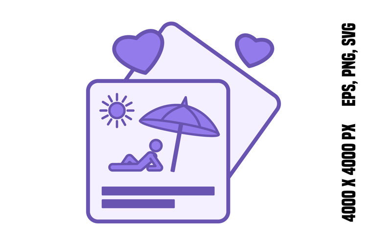 Colored Picture Icon