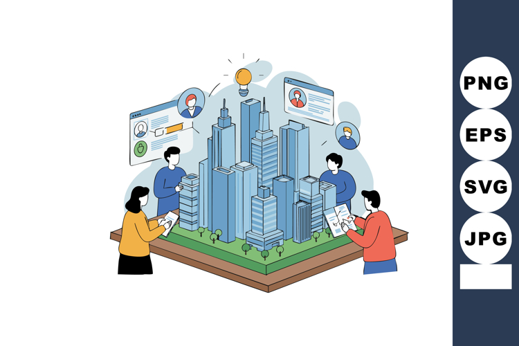 Buildings Clipart Image 16