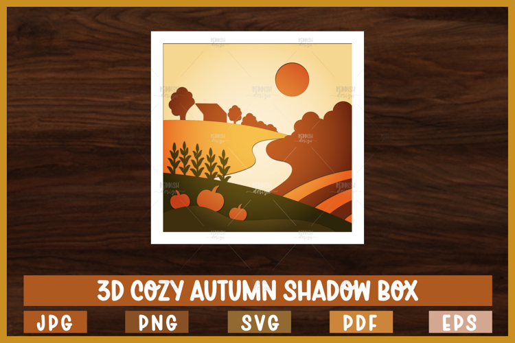 3d Shadow Box Svg