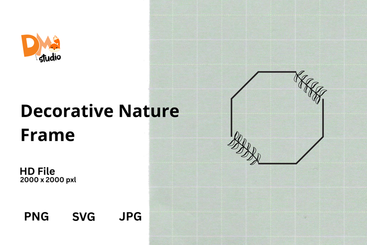 Leaf Outline Clipart Image 9