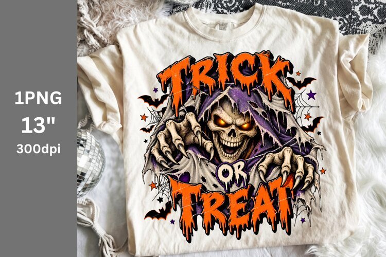 Halloween PNG, Skeleton PNG, Fall PNG, example image 1