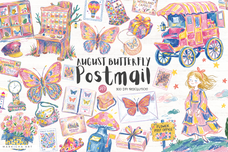 August Clipart
