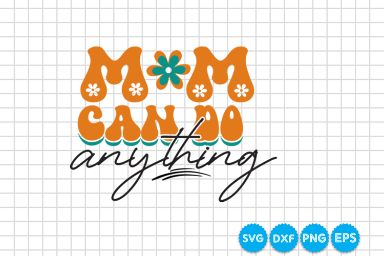 Mothers day retro SVG Design, Mom design