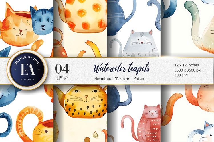 Teapot Clipart Image 4