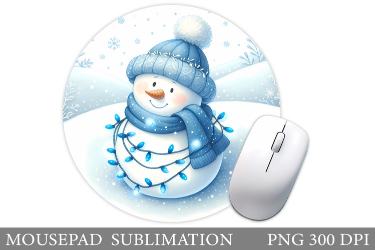 Cute Snowman Clipart Image 10