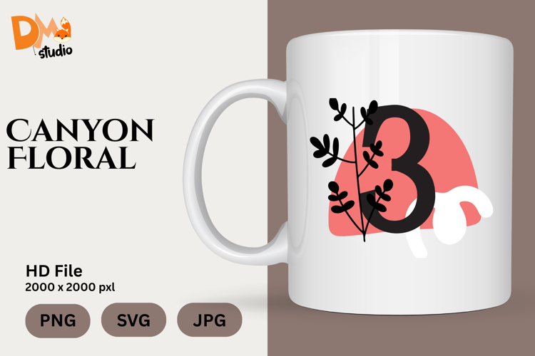 Boho Floral Svg Image 21