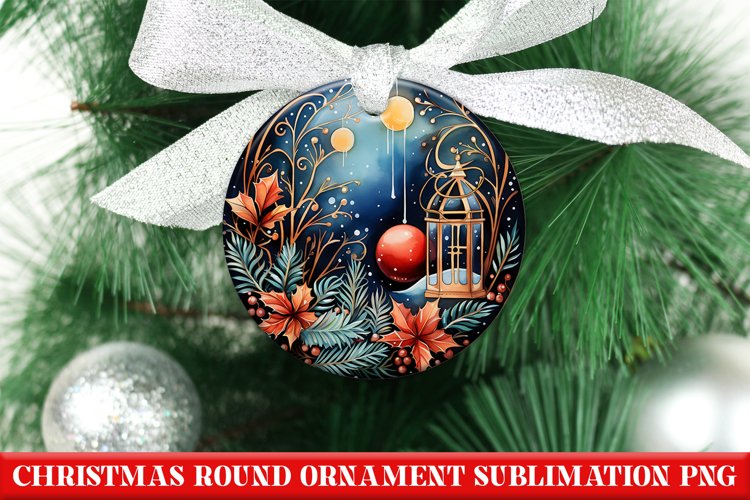 Christmas Ornament Sublimation Designs Image 17
