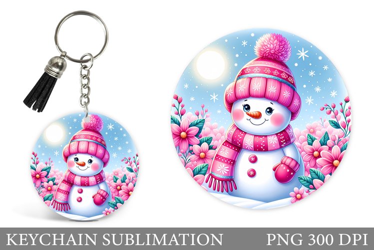 Cute Snowman Clipart Image 3