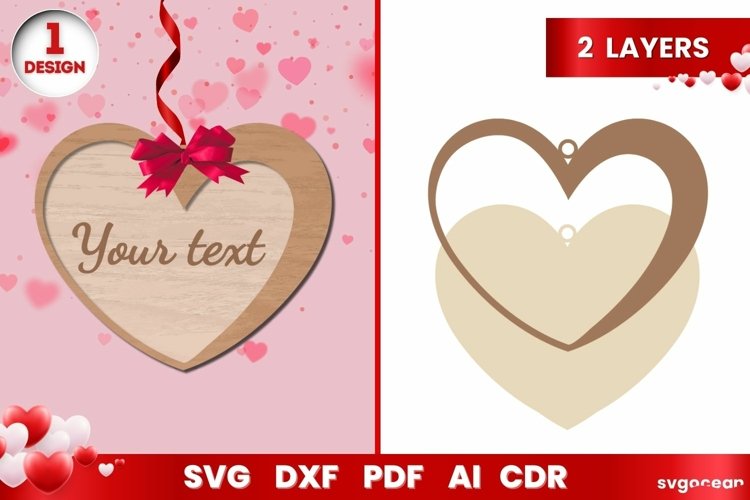 3d Heart Svg Image 10
