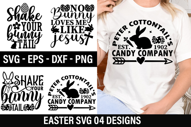Easter SVG Design - No bunny loves me like Jesus
