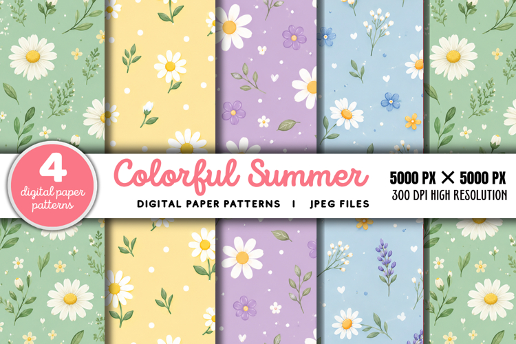 Floral Seamless Pattern Image 2