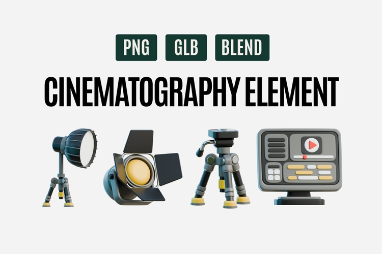 Cinematography Element 3D Set 01