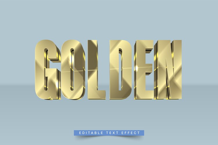 Editable Text Effect for Illustrator. Vector Graphic styles example image 1