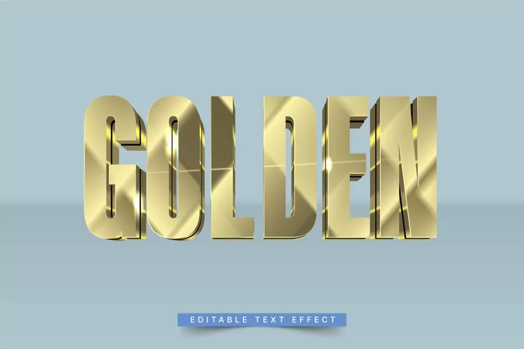 Editable Text Effect for Illustrator. Vector Graphic styles