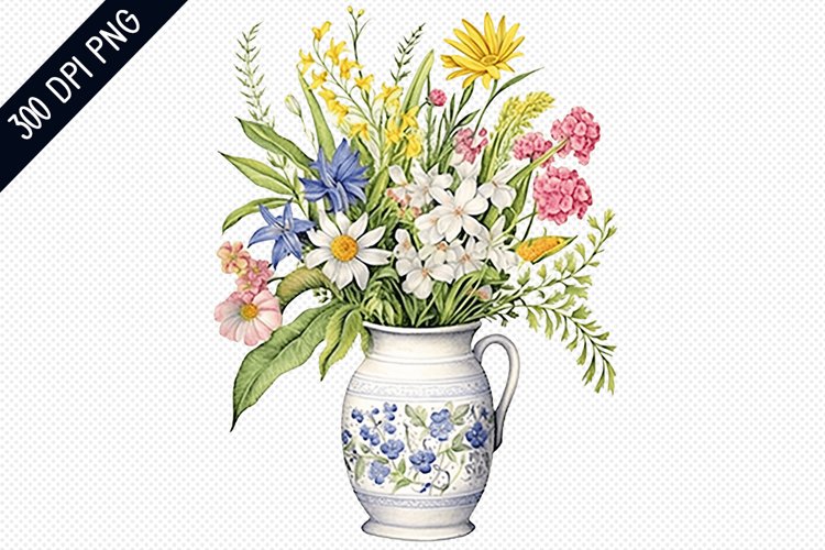 Flower Sublimation - Flower Sublimation Design example image 1