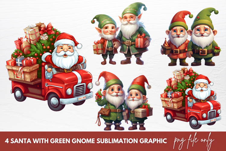 Christmas Gnome Clipart Image 19