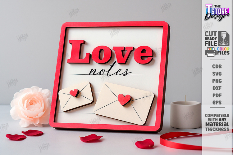 Valentines Day Mini Elements Laser Cut | Bench Sign | Love