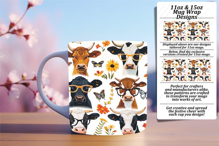 Spring Cow Portrait Design example image 1