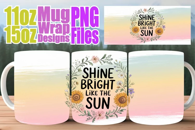 Bright horizons 11oz 15oz sublimation wrap, Quote