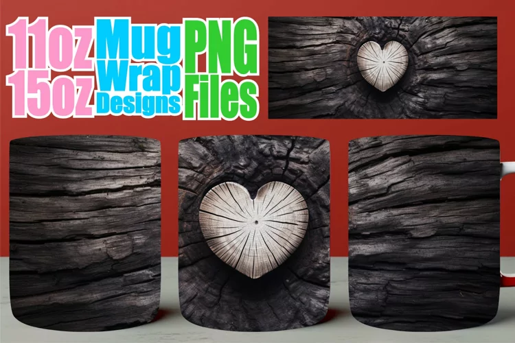 Valentine's Special: 3D Heart Mug Wrap