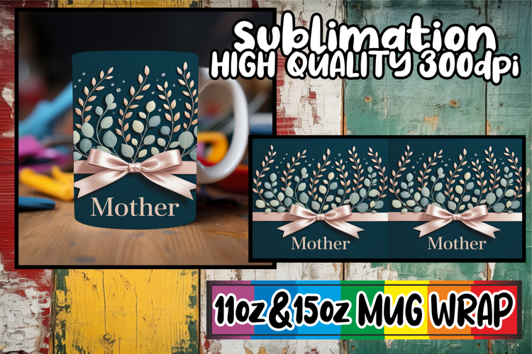 Pure joy 11oz 15oz sublimation wrap, Mothers Day