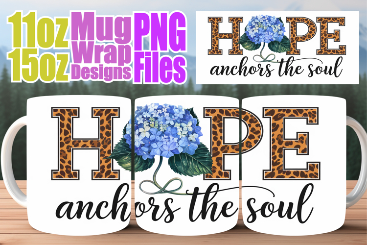 Heartfelt wishes 11oz 15oz mug wrap, Christian