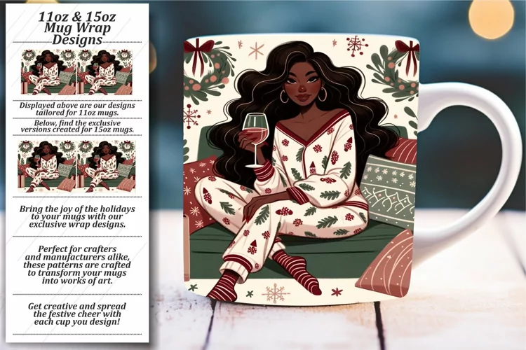 Warm and Welcoming Christmas Mug Wrap
