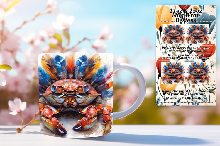 Cheerful Wildlife Sublimation Art - 11oz/15oz example image 1