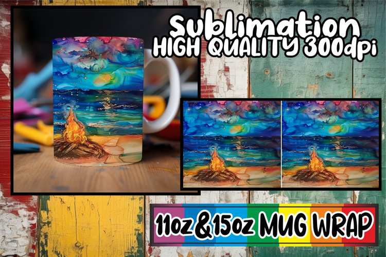Beach Sublimation Design Image 13