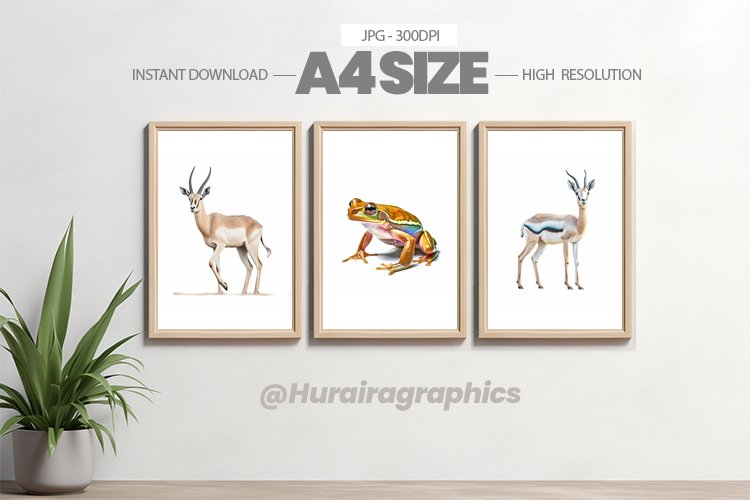 Animal Wall Art - 03 Variations example image 1