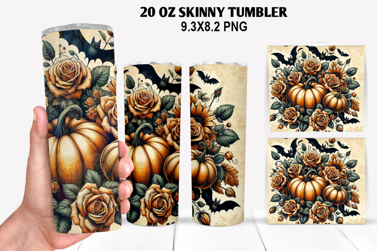 Halloween Tumbler Wrap