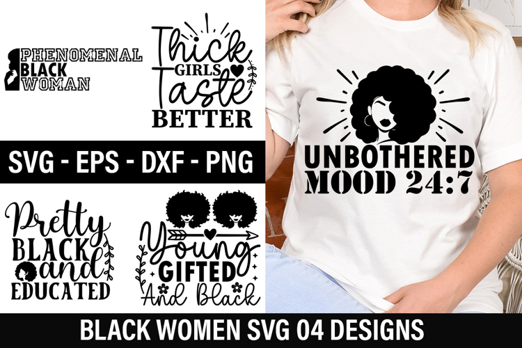 African American Afro Svg Image 9