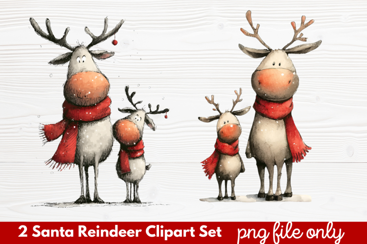 Reindeer Illustration Image 22