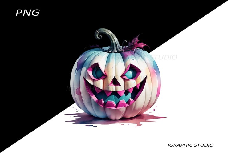 Pumpkin Halloween Clipart Image 11