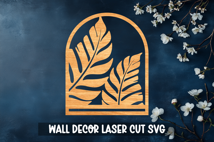 Tropical Macrame Holder Laser cut, Home decor Laser Cut