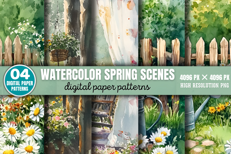 Spring Watercolor Clipart Image 21