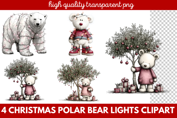 Polar Bear Cartoon Image 15