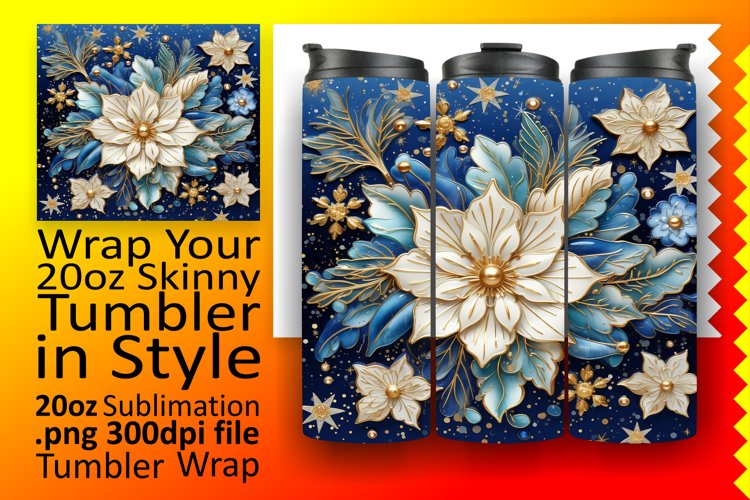 Christmas Tumbler Wrap Image 9