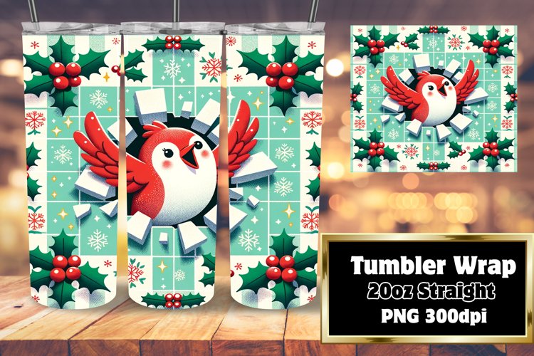 Christmas Tumbler Wrap Image 15