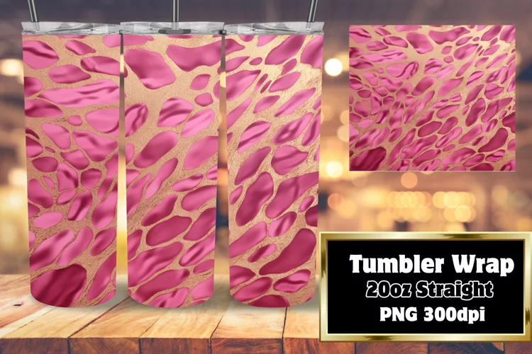 Marble Glitter Serenade Sublimation 20oz