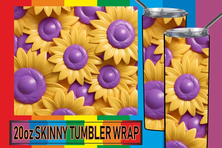 Burst of Color: Sublimation Inflated Puff Florals