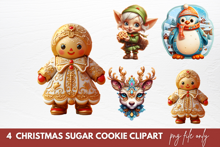 Christmas Cookie Clipart Image 3