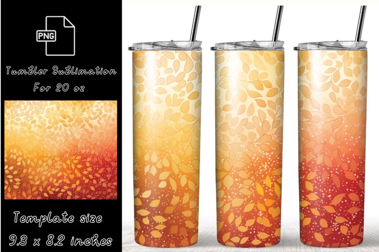 Fall Tumbler Wrap Image 19