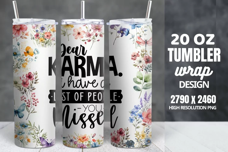 Funny Quotes 20oz Skinny Tumbler Sublimation, Sarcastic