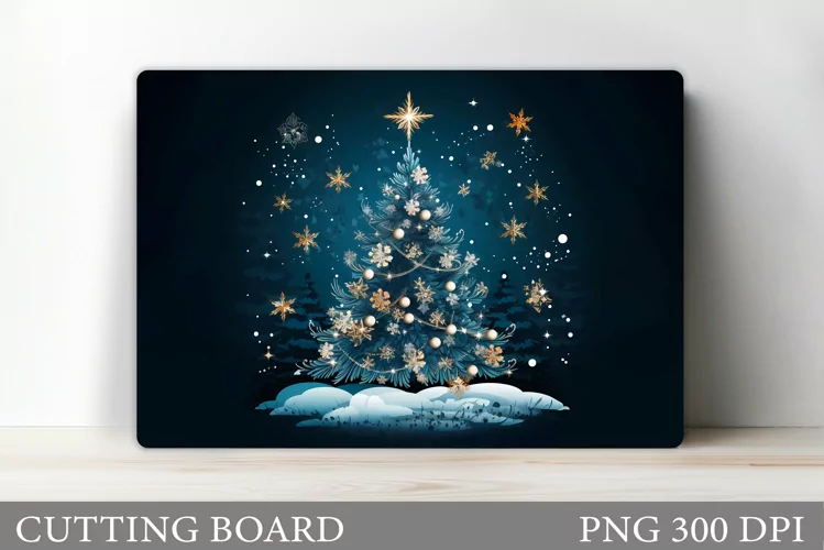 Christmas Tree Cutting Board. Cutting Board Design